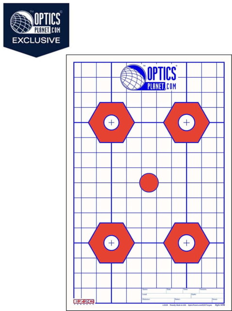 EZ2C Targets OP Exclusive EZ2C Targets Style H7B Red/Blue 25 Pack - Ez2C Targets