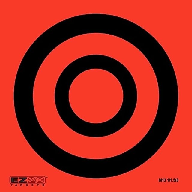EZ2C Targets Style 13 Mini Targets3.5x3.5inPack of 25 - Ez2C Targets