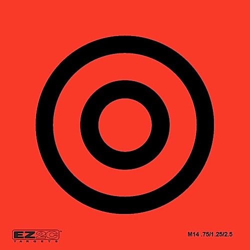 EZ2C Targets Style 14 Mini Targets3.5x3.5inPack of 25 - Ez2C Targets
