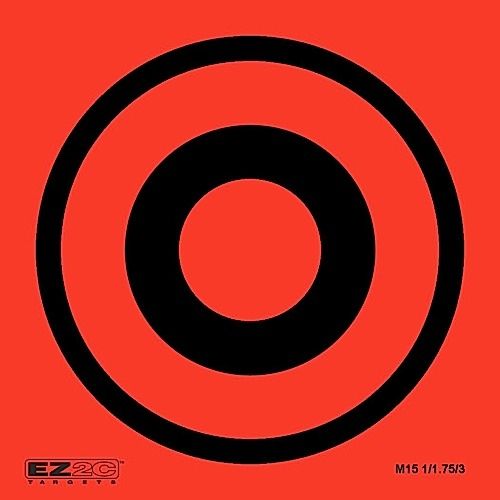EZ2C Targets Style 15 Mini Targets3.5x3.5inPack of 25 - Ez2C Targets