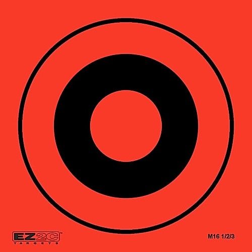 EZ2C Targets Style 16 Mini Targets3.5x3.5inPack of 25 - Ez2C Targets