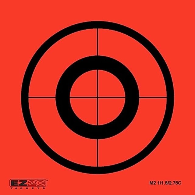 EZ2C Targets Style 2 Mini Targets3.5x3.5inPack of 25 - Ez2C Targets