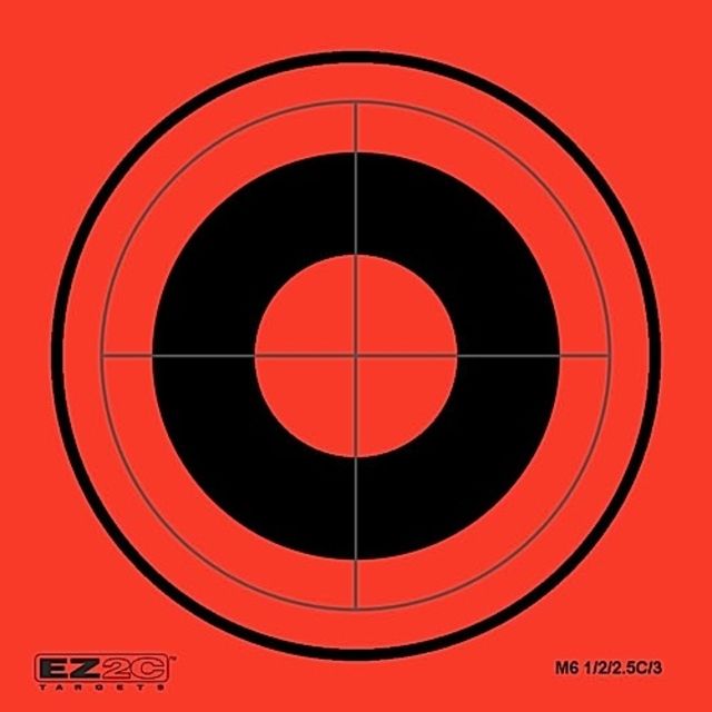 EZ2C Targets Style 6 Mini Targets3.5x3.5inPack of 25 - Ez2C Targets