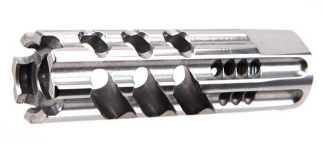 Watchtower Firearms Dragon Slayer Brake .308 CrN Silver - Watchtower Firearms