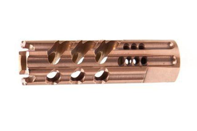 Watchtower Firearms Dragon Slayer Brake .308 TiCN Rose Gold - Watchtower Firearms