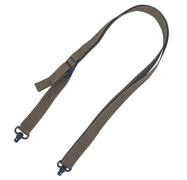 Tac Shield TacShield Sport Ridge 2 Point Rifle Sling 1 Wide QD Swivels Coyote Brown 7E12B27B IN
