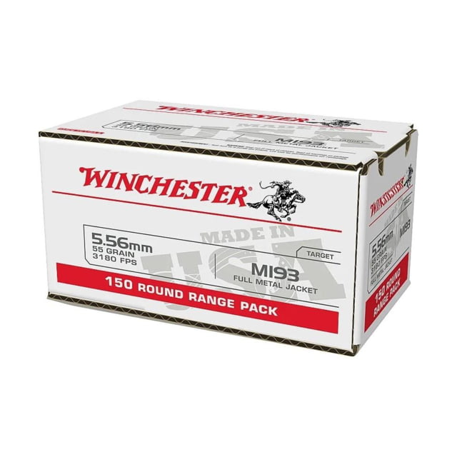 chester Lake City 5.56MM M193 55gr FMJ 600RD Case 4-150 RD Boxes Ammo