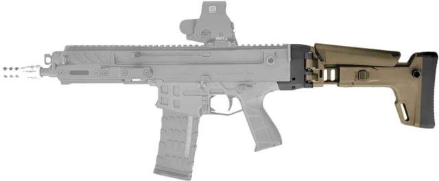 F5 MFG CZ Bren 2 ACR Modular Stock System w/ Adapter FDE 3in x 6in x10 in
