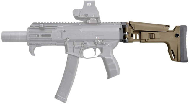 F5 MFG CZ Scorpion ACR Modular Stock System w/ Adapter FDE 3in x 6in x10 in
