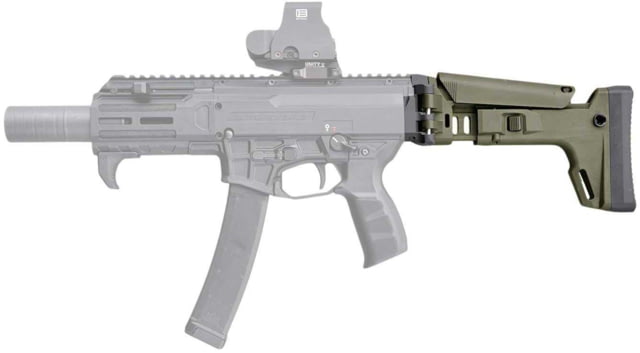 F5 MFG CZ Scorpion ACR Modular Stock System w/ Adapter Olive Drab Green 3in x 6in x10 in