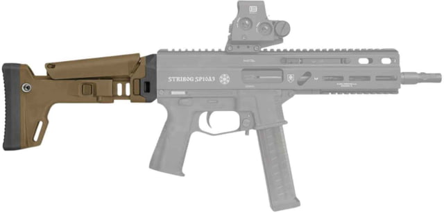 F5 MFG Stribog ACR Stock System w/ Adapter FDE 3in x 6in x10 in