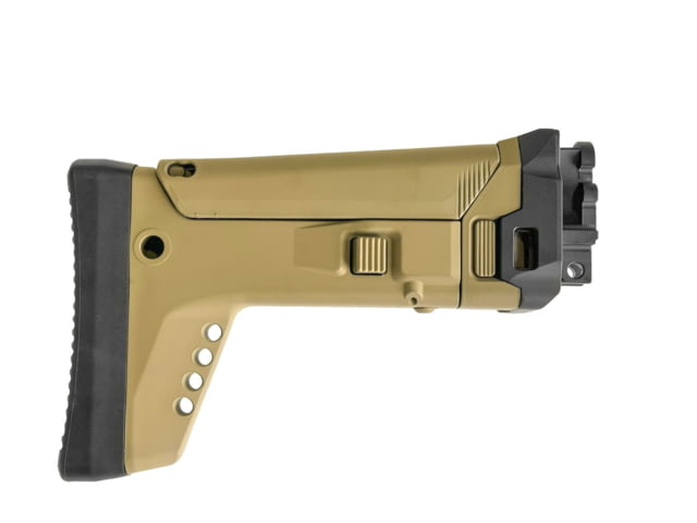 F5 MFG Stribog F5 Modular Stock System w/ Adapter Olive Drab Green 3in x 6in x10 in - F5 Mfg