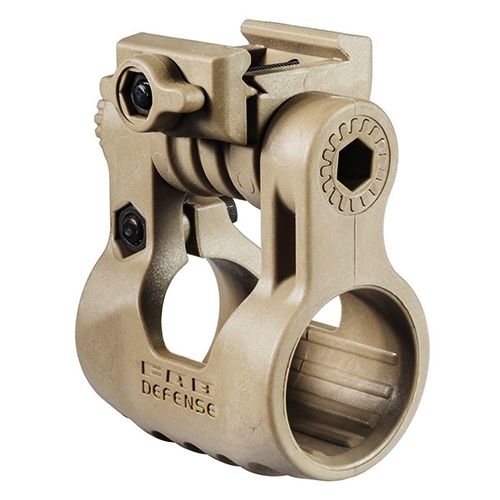 FAB Defense 10 Position Adjustable Tactical Light Mount Flat Dark Earth - Fab Defense