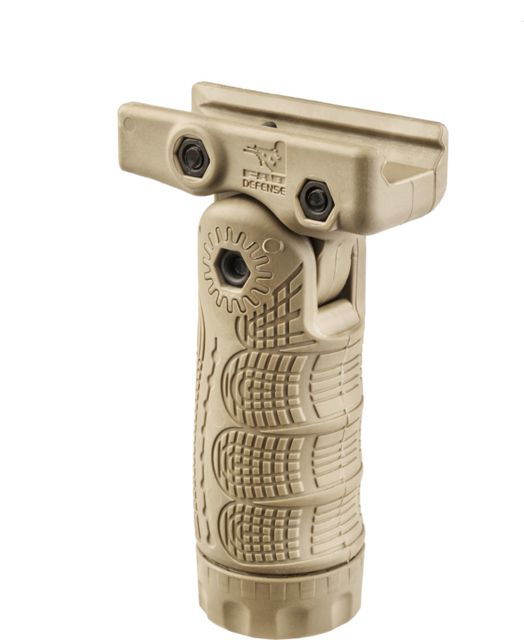FAB Defense 7-Position QR Tactical Folding Grip W/Storage Cavity - Quick Release