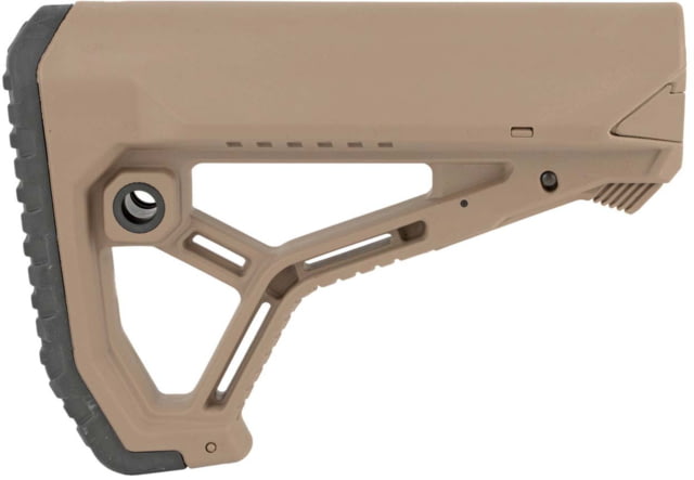FAB Defense AR-15/M4 Skeleton Style Buttstock For Mil-Spec/Commercial Tubes Flat Dark Earth