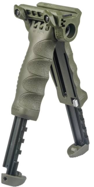 FAB Defense Gen-II Vertical Foregrip w/ Integrated Adjustable QR Bipod OD Green FX-TPOlive Drab Green2QRG - FAB Defense