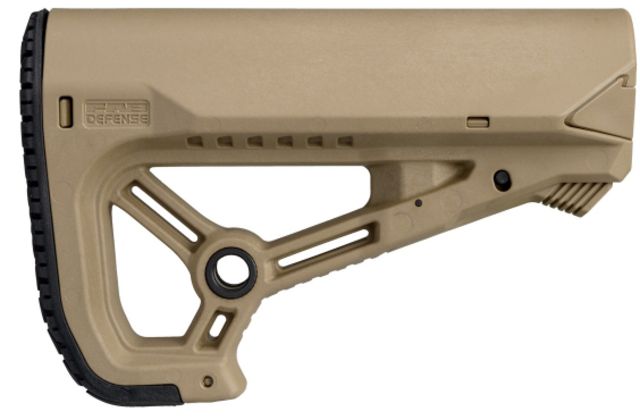 FAB Defense GL-CORE S CQB Optimized Combat Stock Flat Dark Earth