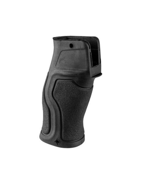 FAB Defense Gradus Flat Beavertail Rubberized Ergonomic AR Pistol Grip Black NSN N