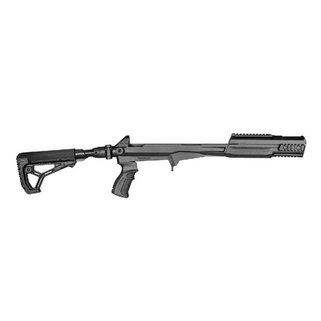 FAB Defense M4 SKS SB Complete Chassis System w/ Shock Absorbing M4 Tube & Buttstock FDE - Fab Defense