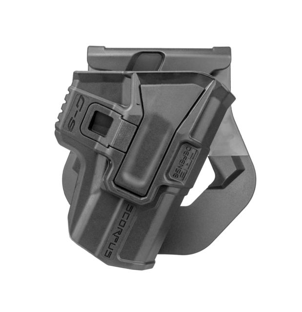 Scorpus Model M24 Holster for Makarov PM W/Level 2 Retention Paddle Right Hand Black - Fab Defense