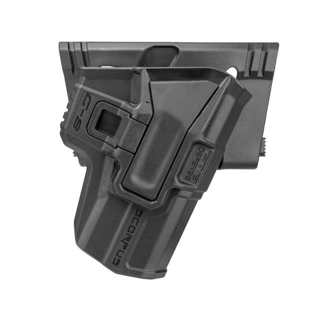 FAB Defense Model M24 Holster for S&W M&P 9/40 Full Frame and Pro Models W/Level 2 Retention Belt Right Hand Black - Fab Defense