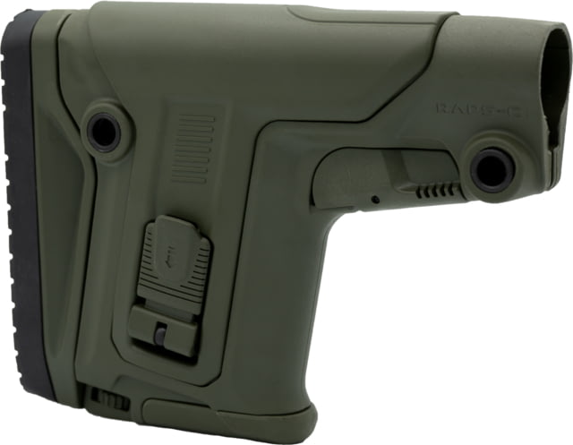 FAB Defense R.A.P.S - Rapid Adjustment Precision Stock - Collapsible OD Green 152-194mm H / 203-235mm L fx-rapscg - FAB Defense