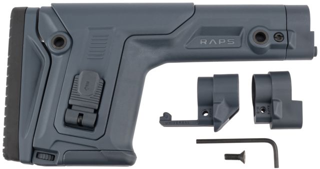 USED FAB Defense Rapid Adjustable Precision Buttstock RAPS LOP 1Latch System Grey FX-RAPSGR - FAB Defense