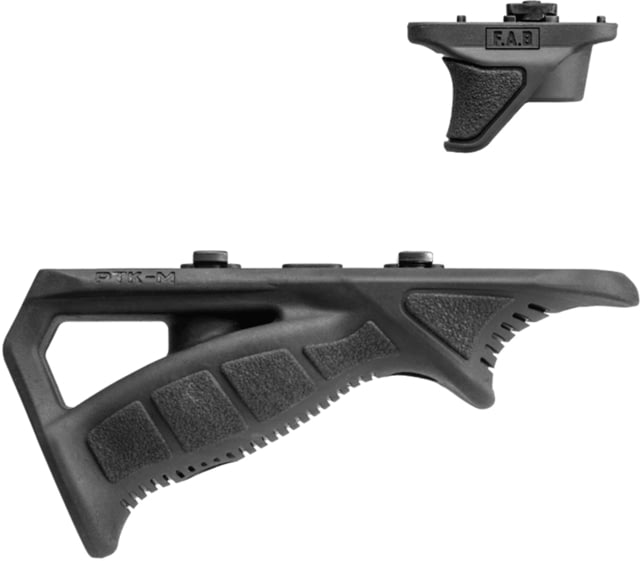 FAB Defense Rubberized M-LOK Compatible Ergonomic Pointing Grip Combo Pack Black fx-ptkmcb