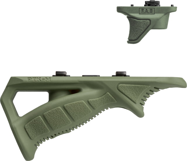 FAB Defense Rubberized M-LOK Compatible Ergonomic Pointing Grip Combo Pack ODG fx-ptkmcg