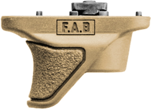 FAB Defense Rubberized M-LOK Compatible Versatile Tactical Support Handstop FDE - FAB Defense