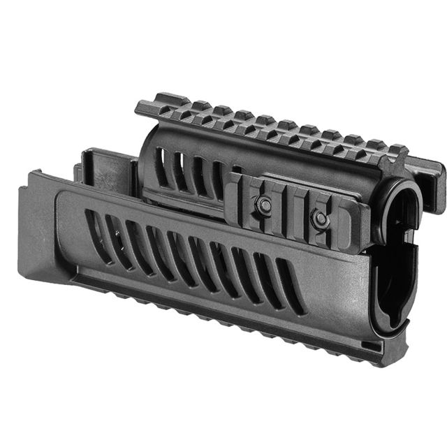 FAB Defense Upper and Lower Handguard Rail System Set for AK-47/74 Black