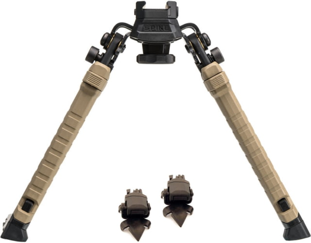 FAB Defense Spike Precision Bipod Picatinny Rail 180mm FDE w/FAB Defense Home SPIKE Claw