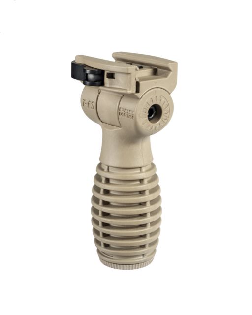 FAB Defense T-FS Side Folding Foregrip Flat Dark Earth - FAB Defense