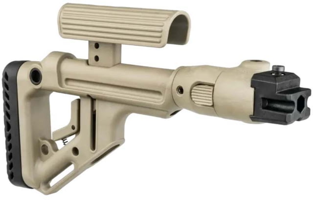 FAB Defense Tactical Folding Buttstock w/ Cheek Piece for AK-47/74 Flat Dark Earth - Fab Defense