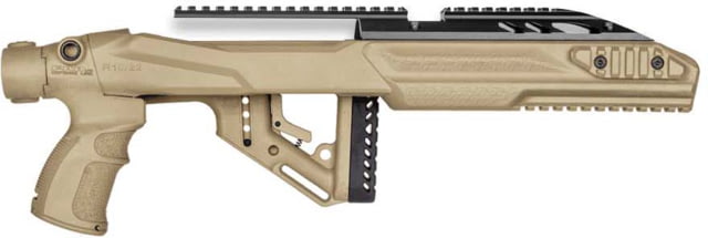 FAB Defense UAS-PRO Ruger  UAS Precision Stock Conversion Kit w/Handguard and Upper Rails Flat Dark Earth - FAB Defense