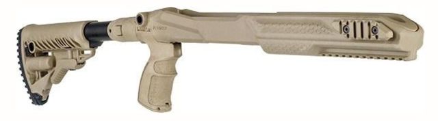 FAB Defense UAS-PRO Ruger  UAS Precision Stock Conversion Kit w/Handguard and Upper Rails Flat Dark Earth - Fab Defense