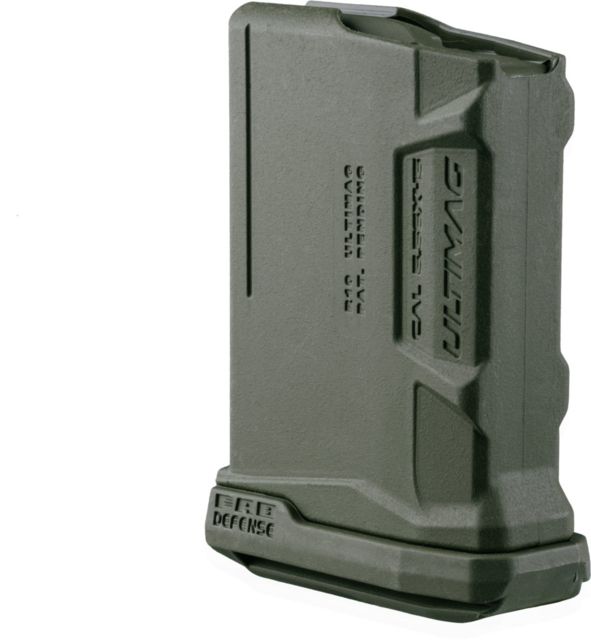  Defense Ultimag 10R 10-Round 5.56 AR-15 Magazine Polymer Olive Drab Ammo