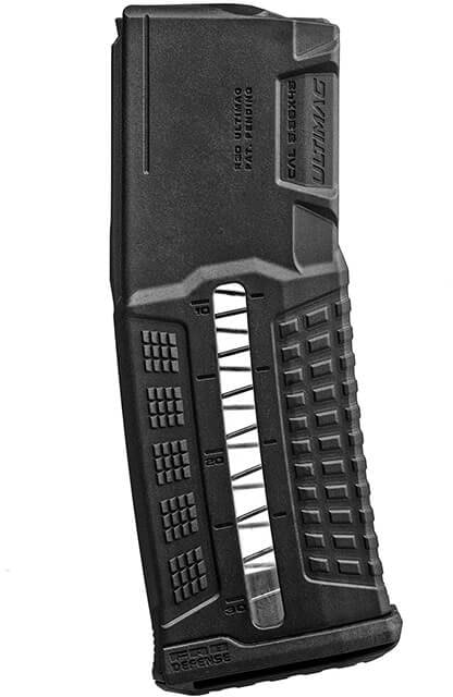  Defense Ultimag 30R Magazine M-16/AR15 30 Rounds Black 1S0-RM-EIQ76C-FX-UMAGR30-30RD Ammo