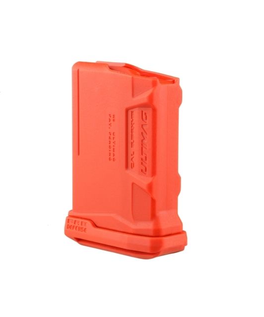  Defense Ultimag AR-15 Rifle Magazine 5.56x45mm NATO 5-Round Limited Polymer Blaze Orange Ammo