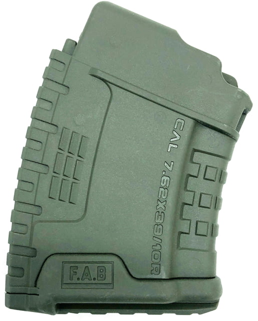  Defense ULTIMAG VZ.58 Polymer Rifle Magazine 7.62x39 10 Rounds OD Green Fx-umagvzr10g Ammo