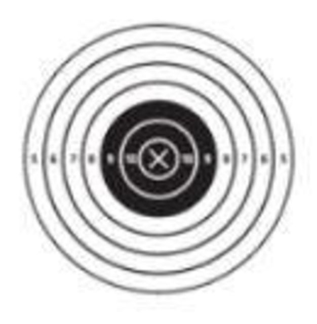 RTS Targets Upper Torso Mini IPSC / Bullseye Target Covers fx-mipsc-ut - Rts Targets