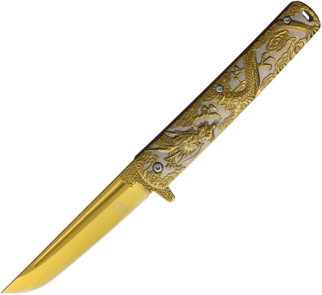 Falcon Dragon Linerlock A/O Gold FLN - Falcon