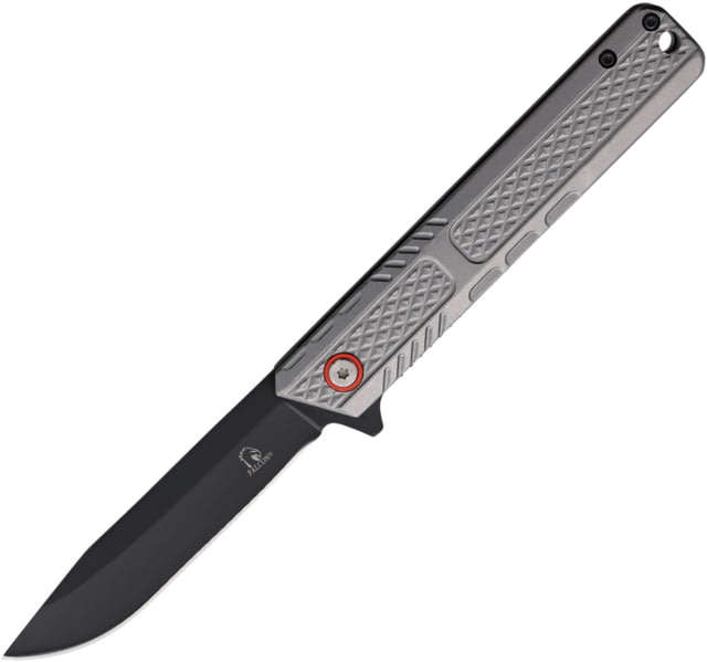 Falcon Linerlock A/O Aluminum Gray FLN - Falcon