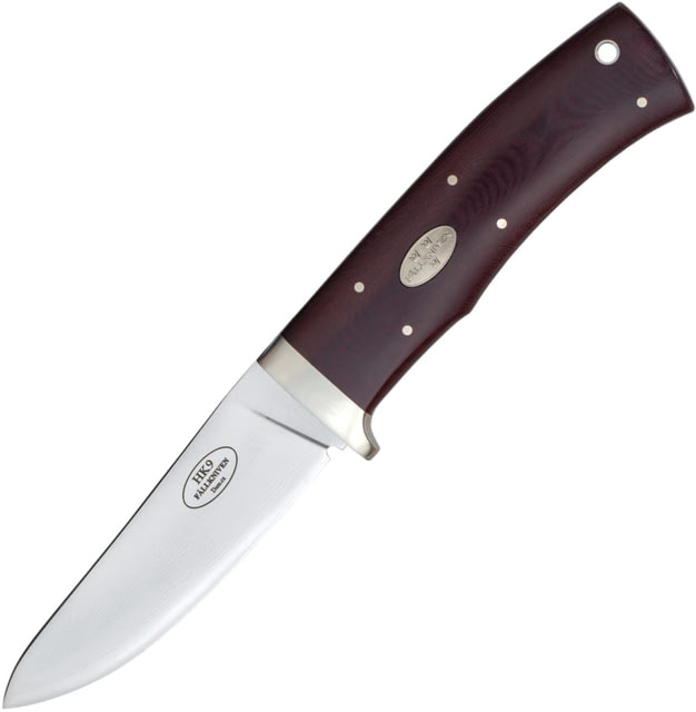 Fallkniven HK9 Fixed Blade Maroon Micarta Knife 7.63" overall Maroon micarta handle - Fallkniven