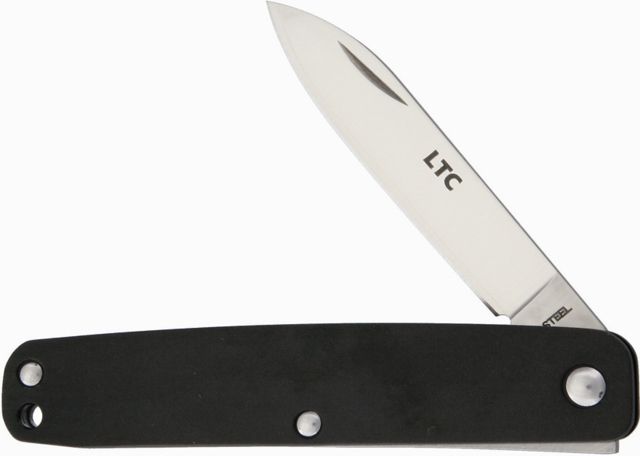 Fallkniven Legal To Carry Folder Black Folding Knife2.25inSatinAluminum Handle - Fallkniven