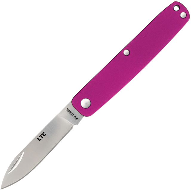 Fallkniven Legal To Carry Folder Purple Folding Knife2inPurpleAluminum Handle - Fallkniven
