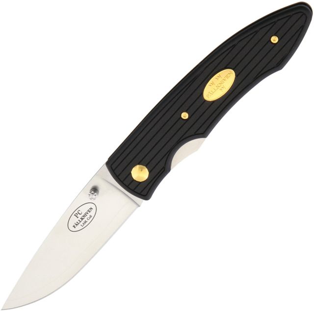 Fallkniven  Linerlock Folding Knife3inStandard EdgeSatin Black GRN Handle - Fallkniven