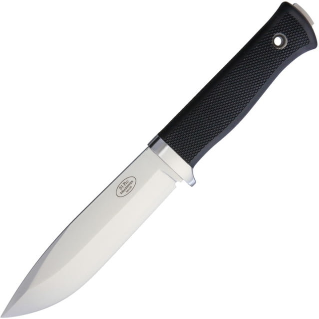 Fallkniven S1 Pro 10 Knife 9.75in Overall 5in Satin Laminate Cobalt Steel Blade Black Checkered Tpr Handle SS Guard Black Zytel Sheath - Fallkniven