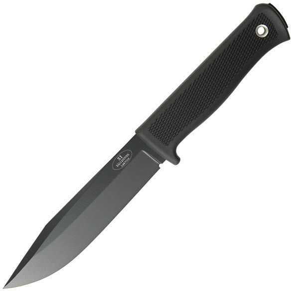 Fallkniven S1 Thermorun Handle Black Blade Plain Zytel Sheath FK-S1BZ - Fallkniven