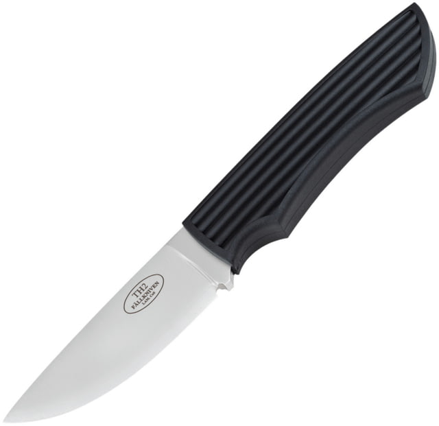 Fallkniven Taiga Hunter 2 Thermorun Knife 3.5" laminate cobalt steel blade Black thermorun handle - Fallkniven